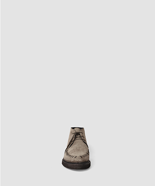 ALLSAINTS（オールセインツ）の「JUNO BOOT（ブーツ・メンズ・ベージュ/ブラック・41/7/42/8/43/9/46/45/44）」の5枚目の写真