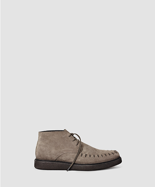 ALLSAINTS（オールセインツ）の「JUNO BOOT（ブーツ・メンズ・ベージュ/ブラック・41/7/42/8/43/9/46/45/44）」の4枚目の写真