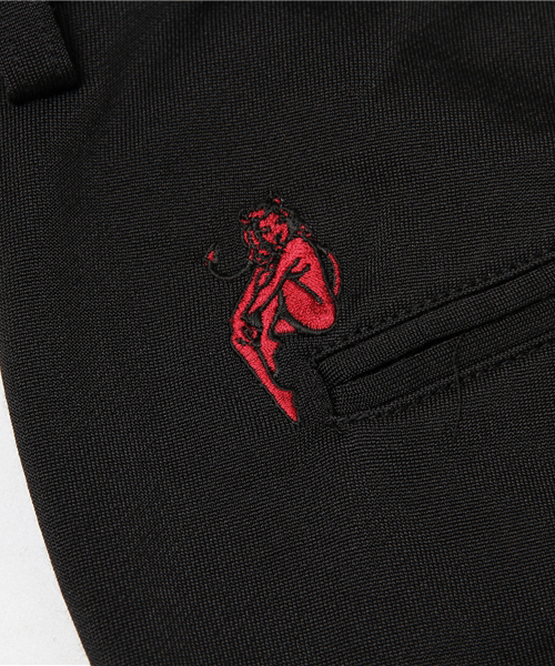 HYSTERIC GLAMOUR（ヒステリックグラマー）の「EVIL WOMAN刺繍 SWP（スラックス・メンズ・グレー/ブラック・SMALL/MEDIUM）」の17枚目の写真