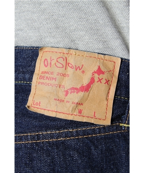BEAMS(ビームス)の「orslow / スタンダードデニムジーンズ(ONE WASH)(デニムパンツ・メンズ・インディゴブルー・S(1)/M(2)/L(3)/LL(4))」の12枚目の写真