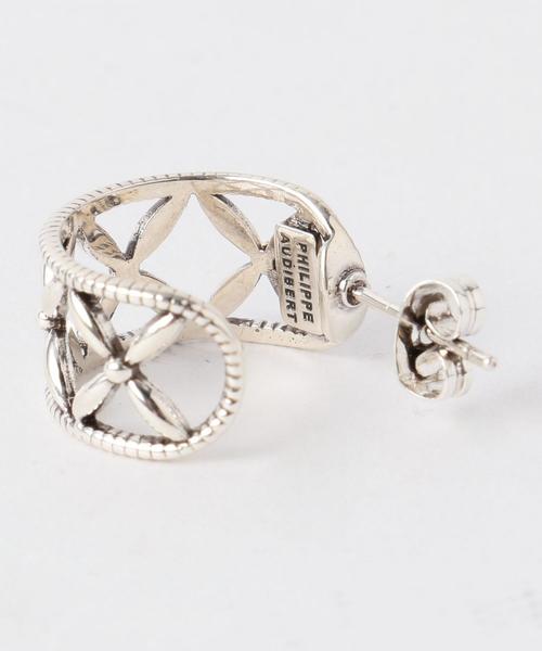 PHILIPPE AUDIBERT（フィリップ オーディベール）の「＜PHILIPPE AUDIBERT＞ELSYピアス ◆（ピアス（両耳用）・レディース・シルバー・FREE）」の4枚目の写真