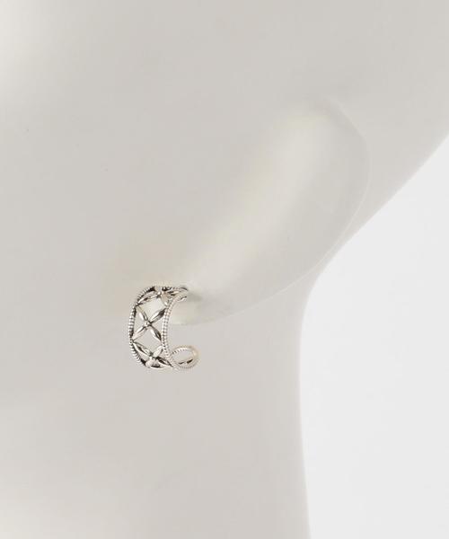 PHILIPPE AUDIBERT（フィリップ オーディベール）の「＜PHILIPPE AUDIBERT＞ELSYピアス ◆（ピアス（両耳用）・レディース・シルバー・FREE）」の6枚目の写真