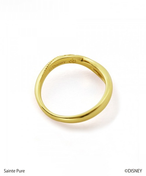 BLOOM（ブルーム）の「Disney（ディズニー）美女と野獣 シルバー ペアリング BLOOM/ブルーム（リング・レディース・イエロー・11号/9号/7号/13号）」の3枚目の写真