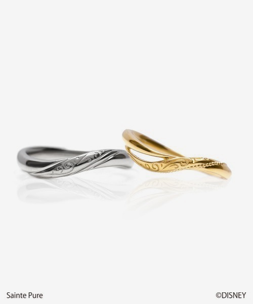 BLOOM（ブルーム）の「Disney（ディズニー）美女と野獣 シルバー ペアリング BLOOM/ブルーム（リング・レディース・イエロー・11号/9号/7号/13号）」の8枚目の写真