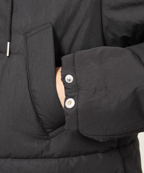 coen（コーエン）の「中綿ボリュームネックフーデッドブルゾン（ダウンジャケット/コート・メンズ・ベージュ/ブラック・LARGE/X-LARGE/MEDIUM/SMALL）」の18枚目の写真