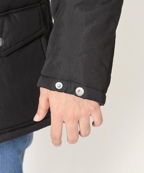 coen（コーエン）の「中綿ボリュームネックフーデッドブルゾン（ダウンジャケット/コート・メンズ・ベージュ/ブラック・LARGE/X-LARGE/MEDIUM/SMALL）」の21枚目の写真