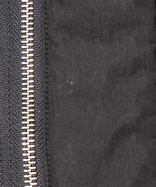 coen（コーエン）の「中綿ボリュームネックフーデッドブルゾン（ダウンジャケット/コート・メンズ・ベージュ/ブラック・LARGE/X-LARGE/MEDIUM/SMALL）」の12枚目の写真