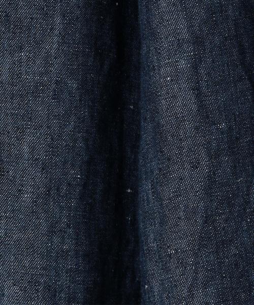 coen(コーエン)の「フレンチリネンイージーデニムパンツ(デニムパンツ・レディース・ブルー/ネイビー・MEDIUM/SMALL/LARGE)」の9枚目の写真