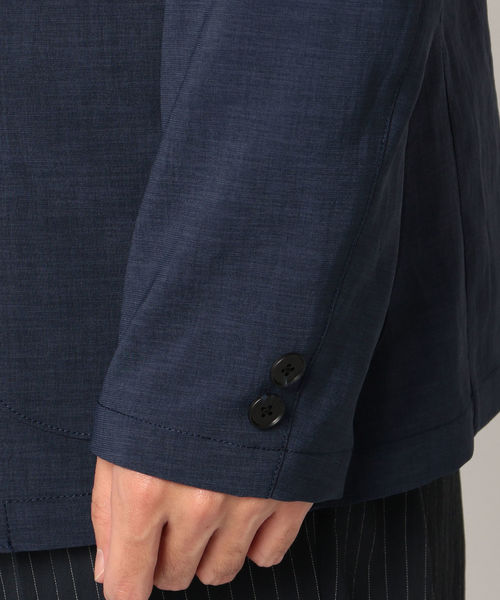 SHIPS JET BLUE(シップスジェットブルー)の「SHIPS JET BLUE: "TORAY" EVALET 2Bテーラードジャケット(テーラードジャケット・メンズ・カーキ/オリーブ/ネイビー・LARGE/MEDIUM/SMALL/X-SMALL)」の11枚目の写真