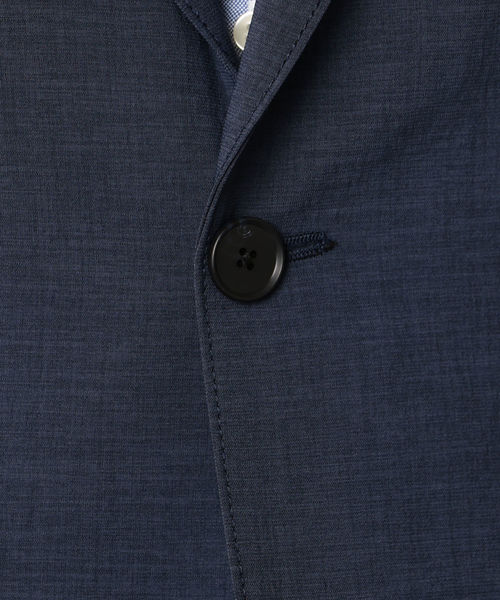 SHIPS JET BLUE(シップスジェットブルー)の「SHIPS JET BLUE: "TORAY" EVALET 2Bテーラードジャケット(テーラードジャケット・メンズ・カーキ/オリーブ/ネイビー・LARGE/MEDIUM/SMALL/X-SMALL)」の9枚目の写真