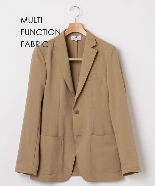 SHIPS JET BLUE(シップスジェットブルー)の「SHIPS JET BLUE: "TORAY" EVALET 2Bテーラードジャケット(テーラードジャケット・メンズ・カーキ/オリーブ/ネイビー・LARGE/MEDIUM/SMALL/X-SMALL)」の6枚目の写真