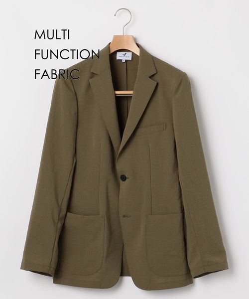 SHIPS JET BLUE(シップスジェットブルー)の「SHIPS JET BLUE: "TORAY" EVALET 2Bテーラードジャケット(テーラードジャケット・メンズ・カーキ/オリーブ/ネイビー・LARGE/MEDIUM/SMALL/X-SMALL)」の5枚目の写真