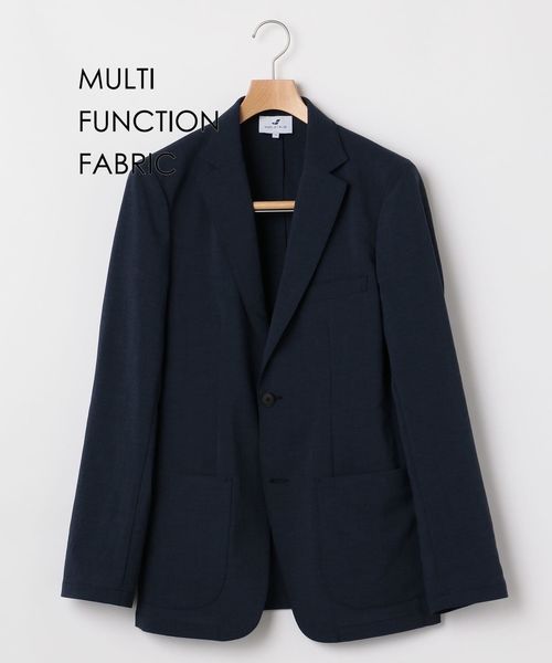 SHIPS JET BLUE(シップスジェットブルー)の「SHIPS JET BLUE: "TORAY" EVALET 2Bテーラードジャケット(テーラードジャケット・メンズ・カーキ/オリーブ/ネイビー・LARGE/MEDIUM/SMALL/X-SMALL)」の4枚目の写真