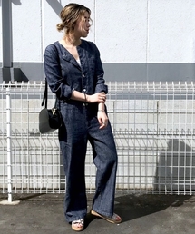 CIAOPANIC | Jumpsuit/リネンデニムジャンプスーツ(つなぎ/オールインワン)