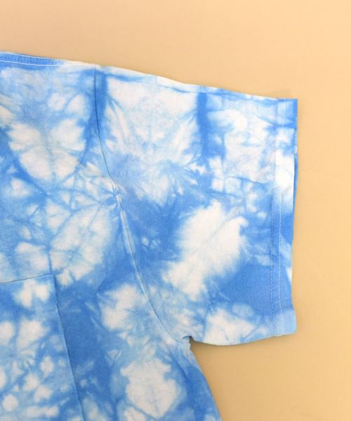 SHIPS JET BLUE(シップスジェットブルー)の「SHIPS JET BLUE: タイダイポケットTシャツ(Tシャツ/カットソー・メンズ・ピンク/ライトグリーン/オレンジ/ライトブルー・LARGE/MEDIUM/SMALL)」の7枚目の写真