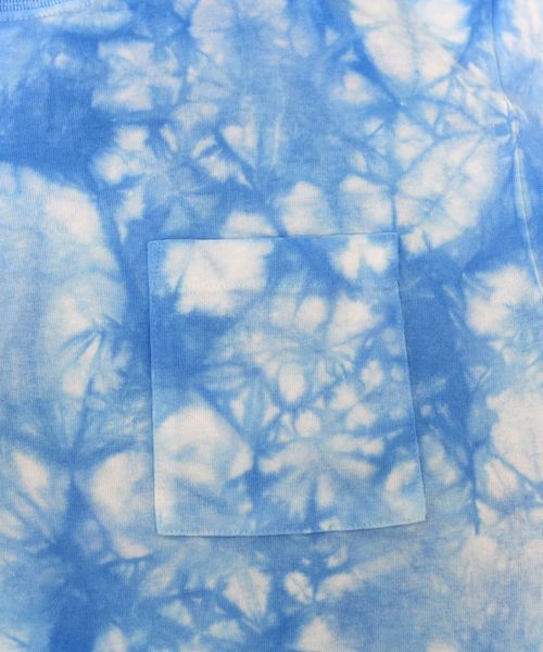 SHIPS JET BLUE(シップスジェットブルー)の「SHIPS JET BLUE: タイダイポケットTシャツ(Tシャツ/カットソー・メンズ・ピンク/ライトグリーン/オレンジ/ライトブルー・LARGE/MEDIUM/SMALL)」の6枚目の写真