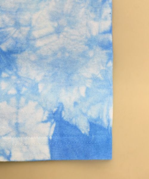 SHIPS JET BLUE(シップスジェットブルー)の「SHIPS JET BLUE: タイダイポケットTシャツ(Tシャツ/カットソー・メンズ・ピンク/ライトグリーン/オレンジ/ライトブルー・LARGE/MEDIUM/SMALL)」の5枚目の写真