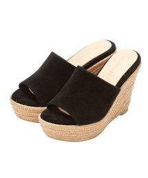 夢展望 | (サンダル) ワンベルト厚底ジュートサボサンダル【通販】【レディース】【22.5-25.0cm】(サンダル)