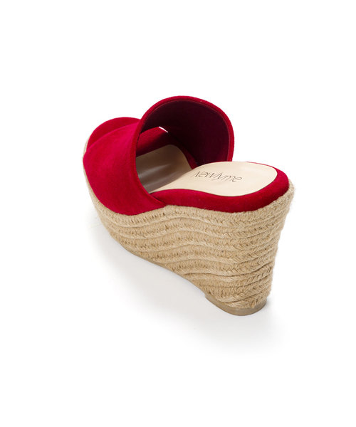 夢展望（ユメテンボウ）の「ワンベルト厚底ジュートサボサンダル（サンダル・レディース・グリーン系その他/キャメル/ホワイト/ブラック/レッド・23㎝/24㎝/23.5㎝/25㎝/22.5㎝/24.5㎝）」の7枚目の写真