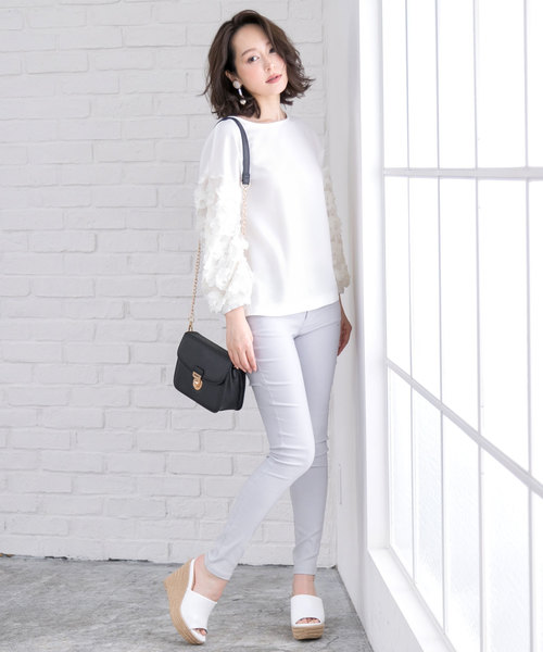 夢展望（ユメテンボウ）の「ワンベルト厚底ジュートサボサンダル（サンダル・レディース・グリーン系その他/キャメル/ホワイト/ブラック/レッド・23㎝/24㎝/23.5㎝/25㎝/22.5㎝/24.5㎝）」の11枚目の写真