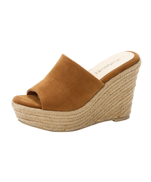 夢展望（ユメテンボウ）の「ワンベルト厚底ジュートサボサンダル（サンダル・レディース・グリーン系その他/キャメル/ホワイト/ブラック/レッド・23㎝/24㎝/23.5㎝/25㎝/22.5㎝/24.5㎝）」の19枚目の写真