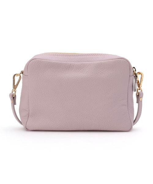 SHIPS(シップス)の「Carol J: ダブルジップポシェット(ショルダーバッグ・レディース・ブラック/イエロー/ラベンダー・ONE SIZE)」の5枚目の写真