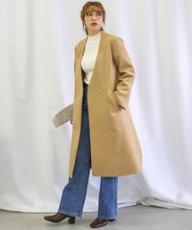 select MOCA�i���J �Z���N�g���J�j�́u�m�[�J���[�R�[�g/���V���G�b�gV���C���T�C�h�|�P�b�g�t�����R�[�g�i�X�e���J���[�R�[�g�j�v