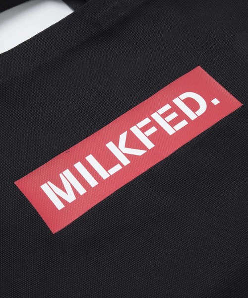 MILKFED.(ミルクフェド)の「SHOULDER TOTE BAR STENCIL(ショルダーバッグ・レディース・ホワイト/レッド/インディゴブルー/ブラック・ONE SIZE)」の12枚目の写真