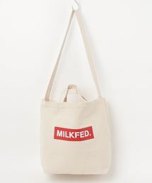 MILKFED. | SHOULDER TOTE BAR STENCIL(ショルダーバッグ)