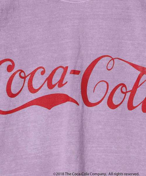 BEAMS（ビームス）の「Coca Cola / ピグメント Tシャツ（Tシャツ/カットソー・メンズ・オレンジ/ラベンダー・SMALL/MEDIUM/LARGE/X-LARGE）」の6枚目の写真