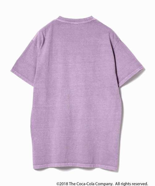 BEAMS（ビームス）の「Coca Cola / ピグメント Tシャツ（Tシャツ/カットソー・メンズ・オレンジ/ラベンダー・SMALL/MEDIUM/LARGE/X-LARGE）」の7枚目の写真