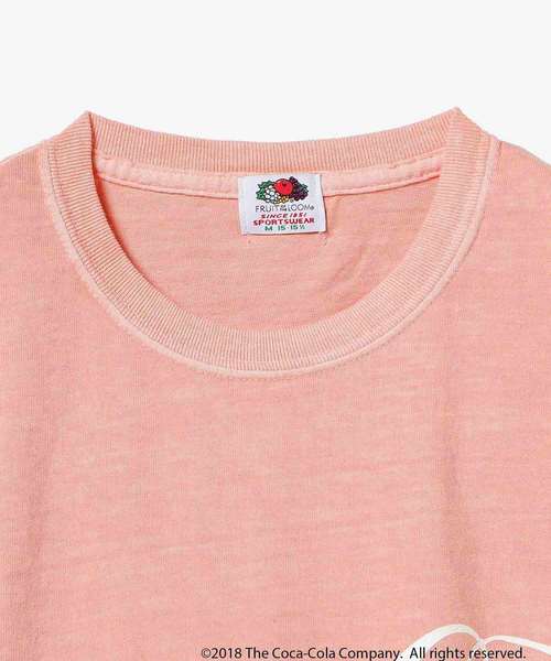 BEAMS（ビームス）の「Coca Cola / ピグメント Tシャツ（Tシャツ/カットソー・メンズ・オレンジ/ラベンダー・SMALL/MEDIUM/LARGE/X-LARGE）」の8枚目の写真