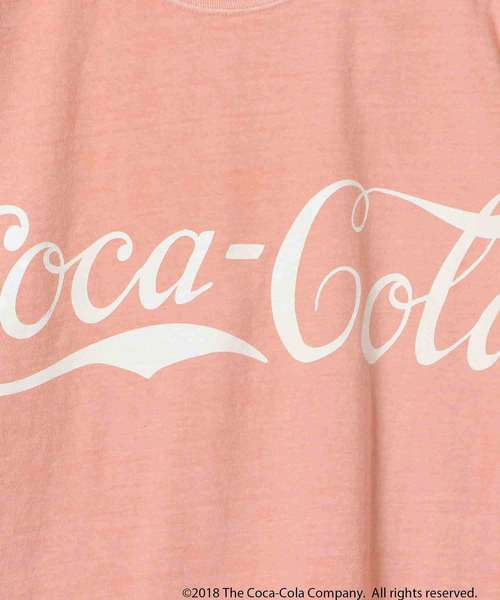 BEAMS（ビームス）の「Coca Cola / ピグメント Tシャツ（Tシャツ/カットソー・メンズ・オレンジ/ラベンダー・SMALL/MEDIUM/LARGE/X-LARGE）」の9枚目の写真