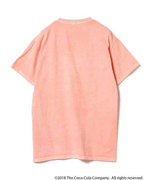 BEAMS（ビームス）の「Coca Cola / ピグメント Tシャツ（Tシャツ/カットソー・メンズ・オレンジ/ラベンダー・SMALL/MEDIUM/LARGE/X-LARGE）」の10枚目の写真