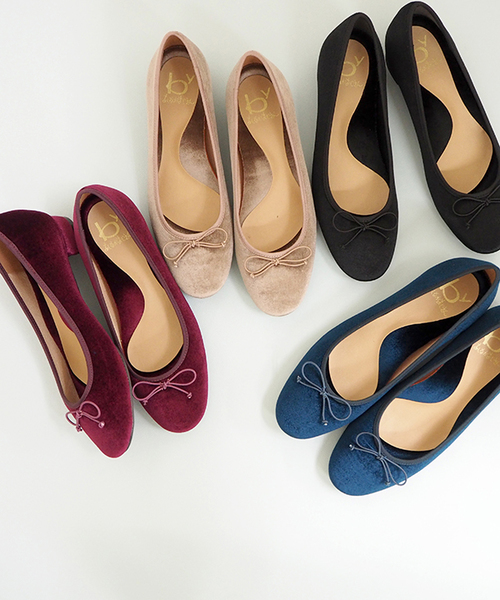 byあしながおじさん（バイアシナガオジサン）の「◆ byあしながおじさん ◆ バレエシューズ 8750257（バレエシューズ・レディース・グリーン/ワインレッド/グレイッシュベージュ/ブラック・22.5cm/23.0cm/23.5cm/24.0cm/24.5cm）」の19枚目の写真