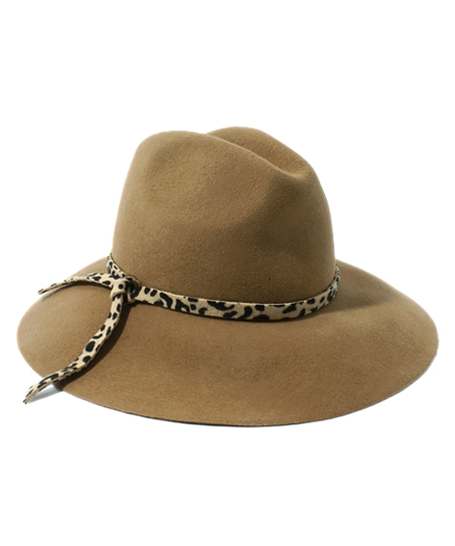 green label relaxing（グリーンレーベルリラクシング）の「GT GRILLO ツバヒロハット（ハット・レディース・ブラック/ブラウン・フリー）」の2枚目の写真