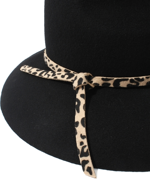 green label relaxing（グリーンレーベルリラクシング）の「GT GRILLO ツバヒロハット（ハット・レディース・ブラック/ブラウン・フリー）」の5枚目の写真