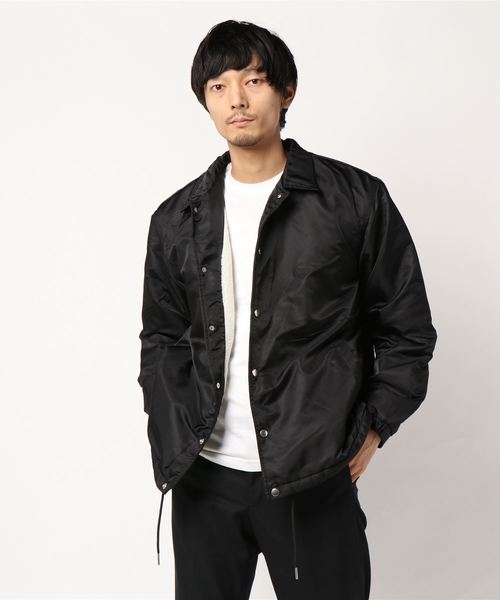 WEGO（ウィゴー）の「WEGO/ボアコーチジャケット（ブルゾン・メンズ・ブラック/カーキ/ワイン・MEDIUM/LARGE）」の10枚目の写真