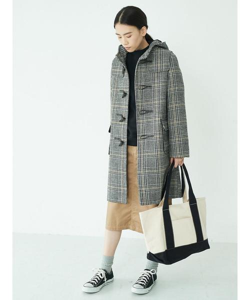 AMERICAN HOLIC（アメリカンホリック）の「・ミニハイネック裏毛裏起毛プルオーバー（Tシャツ/カットソー・レディース・チャコールグレー/ブラック/ダークグリーン/ホワイト系その他・M/L）」の11枚目の写真