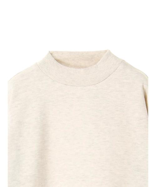 AMERICAN HOLIC（アメリカンホリック）の「・ミニハイネック裏毛裏起毛プルオーバー（Tシャツ/カットソー・レディース・チャコールグレー/ブラック/ダークグリーン/ホワイト系その他・M/L）」の10枚目の写真