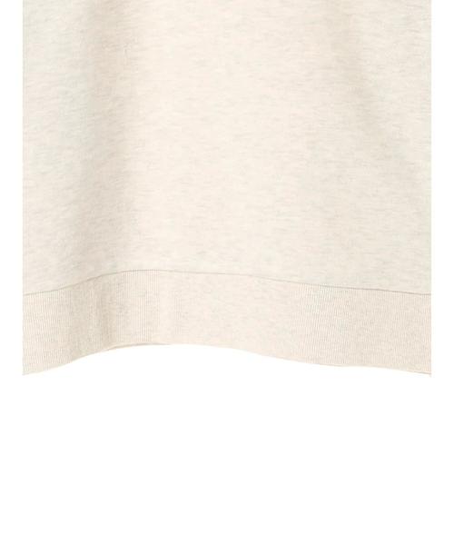 AMERICAN HOLIC（アメリカンホリック）の「・ミニハイネック裏毛裏起毛プルオーバー（Tシャツ/カットソー・レディース・チャコールグレー/ブラック/ダークグリーン/ホワイト系その他・M/L）」の13枚目の写真