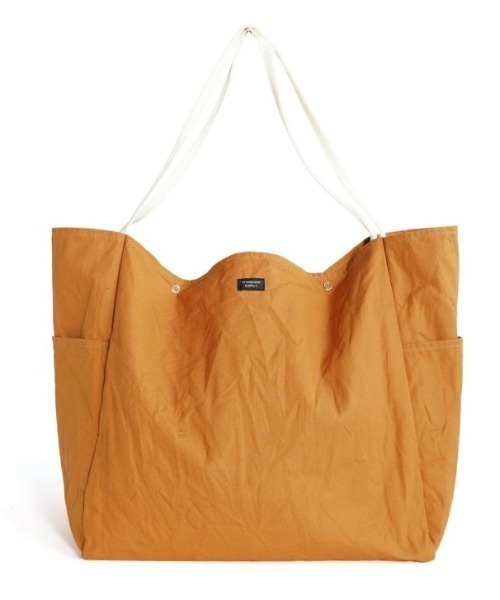 STANDARD SUPPLY（スタンダードサプライ）の「スタンダードサプライ / DAILY デイリー / TOTE L トートL（トートバッグ・レディース・ベージュ/ブラウン/グレー/ライム/イエロー/ダークグレー/ブルーグレー/ライトカーキ/ナチュラル/ライトピンク/ブラック/キャメル・FREE）」の11枚目の写真