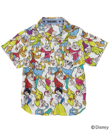 X-girl Stages | 【Disney（ディズニー）】 S/S  SHIRT  “SNOW  WHITE” （4T～7T）(シャツ/ブラウス)