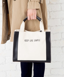 florist | 【2way】ロゴ配色キャンバスハンドバッグ(トートバッグ)