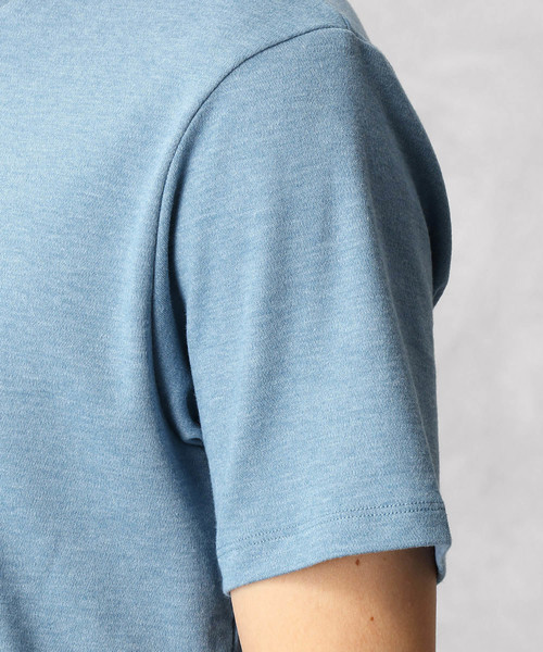 COMME CA MEN(コムサメン)の「ゼロステイン Tシャツ(Tシャツ/カットソー・メンズ・ホワイト/チャコールグレー/ブラック/ネイビー/グレー/ブルー・MEDIUM/LARGE/X-LARGE)」の12枚目の写真