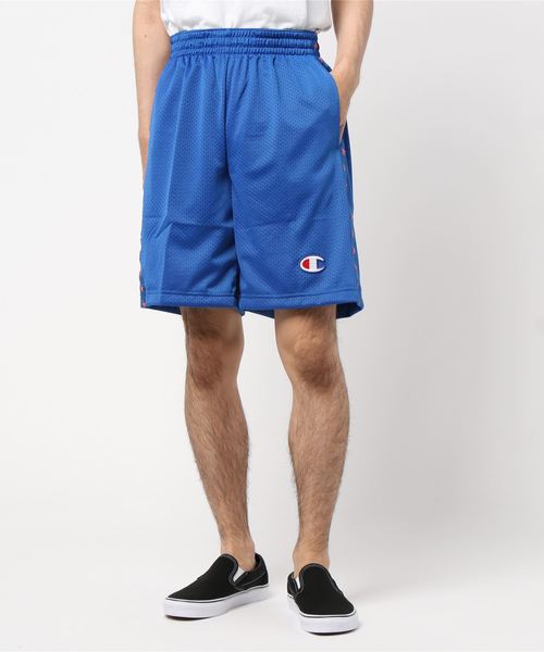 Champion（チャンピオン）の「【Champion/チャンピオン】メンズ CAGERS チャンプメッシュショーツ（その他パンツ・メンズ・ブラック/ブルー/ホワイト/ネイビー・LARGE/MEDIUM/X-LARGE）」の4枚目の写真