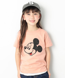 Disney | ミッキー柄Tシャツ(Tシャツ/カットソー)
