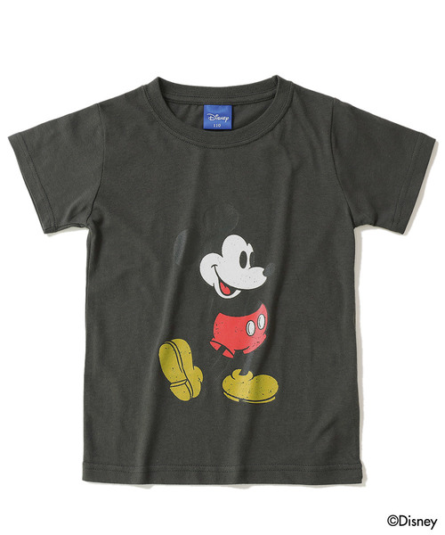 Disney(ディズニー)の「ミッキー柄Tシャツ(Tシャツ/カットソー・キッズ・ベージュ/ピンク系その他/オフホワイト/グリーン系その他/スモークピンク/スミクロ・100cm/110cm/120cm/130cm/140cm/150cm/160cm)」の14枚目の写真