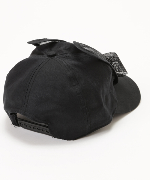 bpr BEAMS Women's（ビーピーアール　ビームス）の「BERNSTOCK SPEIRS / "Mesh Bunny" キャップ（キャップ・レディース・ブラック・ONE SIZE）」の4枚目の写真