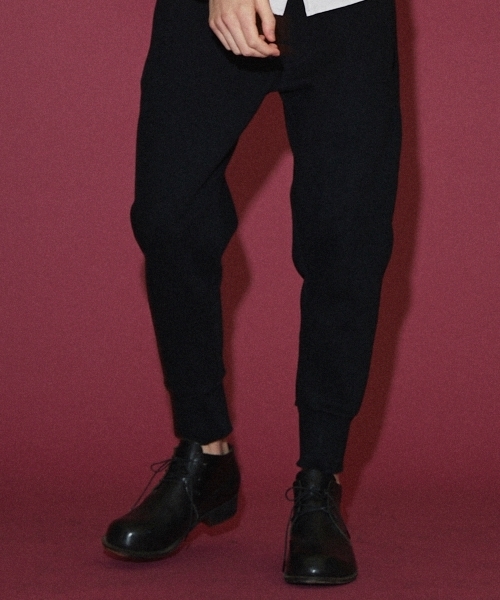 OURET（オーレット）の「硫化染ドビーストレッチ リブジョッパーズパンツ（その他パンツ・メンズ・ホワイト系その他/ブラック/グリーン系その他・1/2/3）」の2枚目の写真